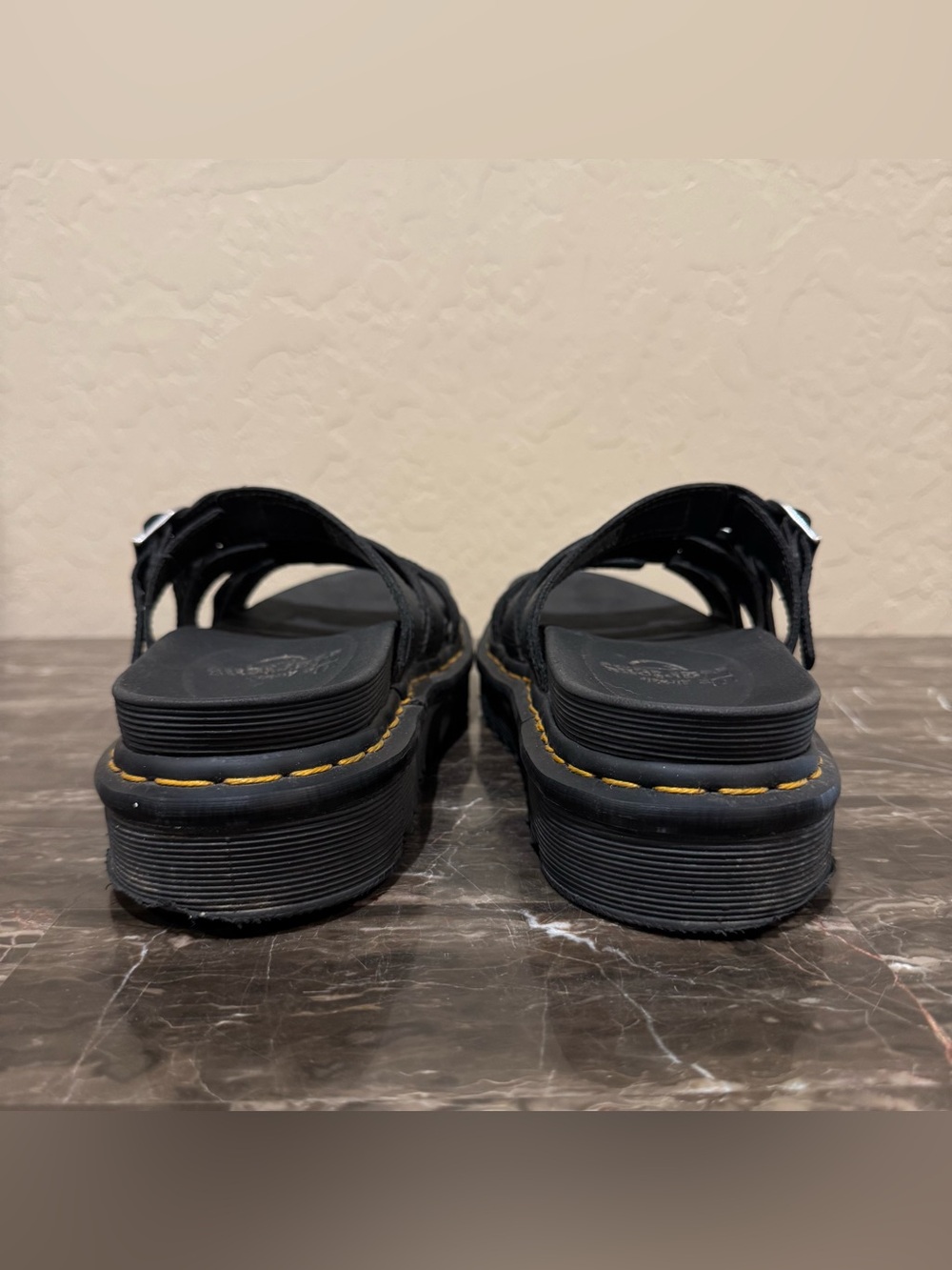 Dr. Martens Blaire Slide Leather Sandals - Picture 6 of 9